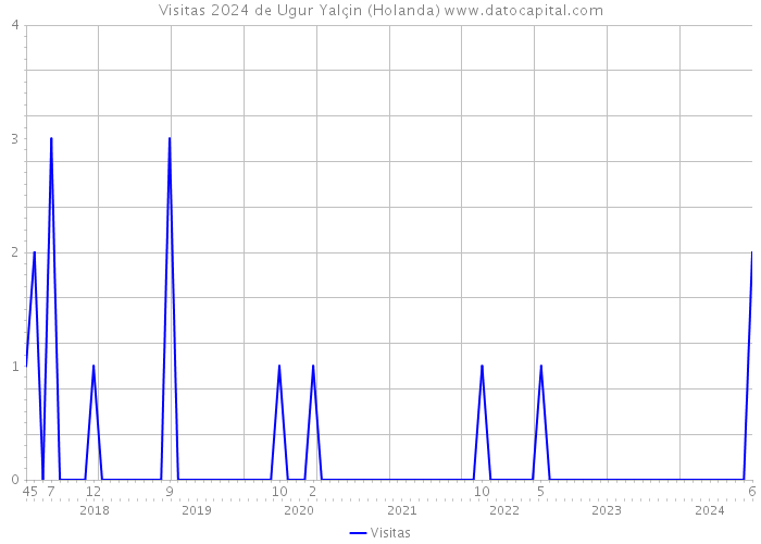 Visitas 2024 de Ugur Yalçin (Holanda) 