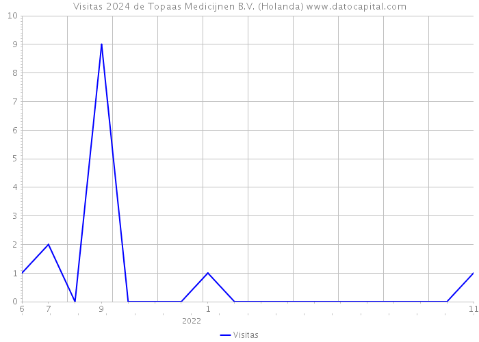 Visitas 2024 de Topaas Medicijnen B.V. (Holanda) 