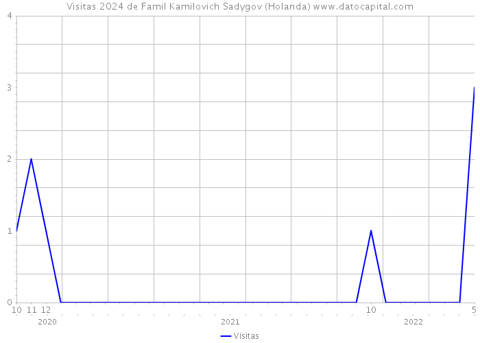 Visitas 2024 de Famil Kamilovich Sadygov (Holanda) 