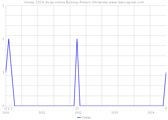Visitas 2024 de Jacomina Bulsing-Pieters (Holanda) 