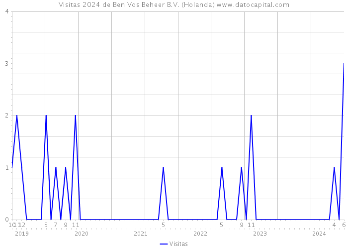 Visitas 2024 de Ben Vos Beheer B.V. (Holanda) 