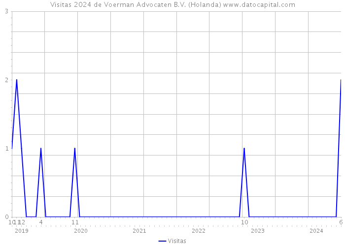 Visitas 2024 de Voerman Advocaten B.V. (Holanda) 