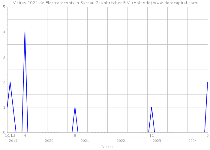 Visitas 2024 de Electrotechnisch Bureau Zaunbrecher B.V. (Holanda) 