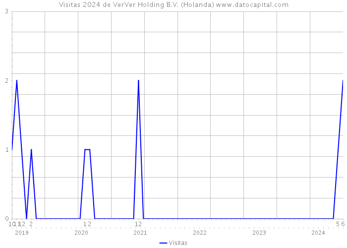 Visitas 2024 de VerVer Holding B.V. (Holanda) 
