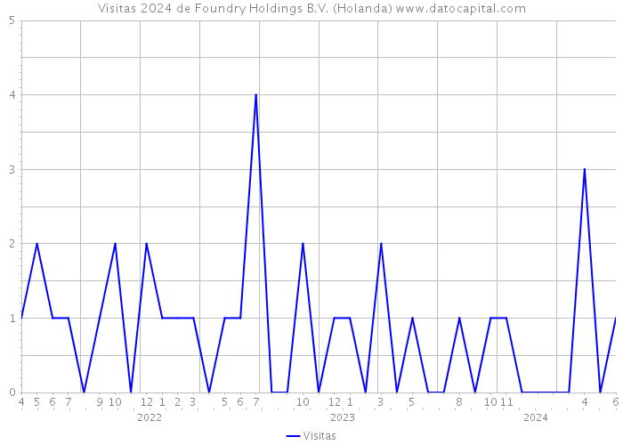 Visitas 2024 de Foundry Holdings B.V. (Holanda) 