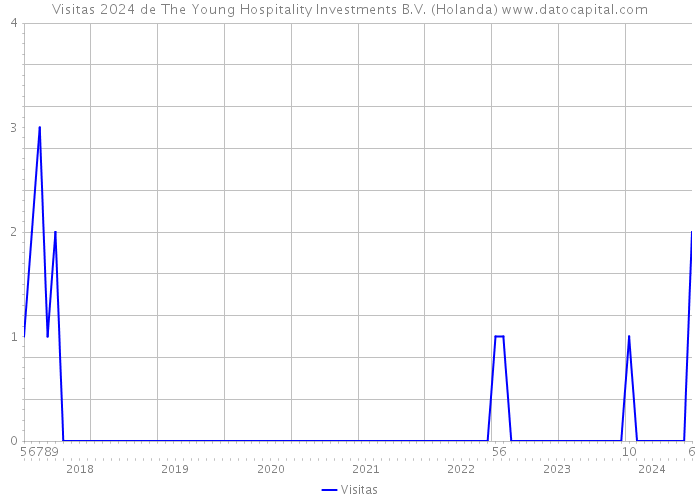 Visitas 2024 de The Young Hospitality Investments B.V. (Holanda) 