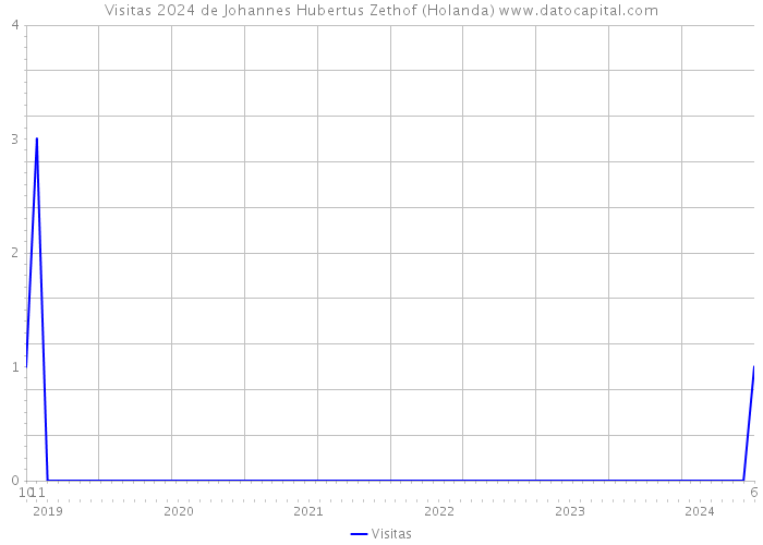 Visitas 2024 de Johannes Hubertus Zethof (Holanda) 
