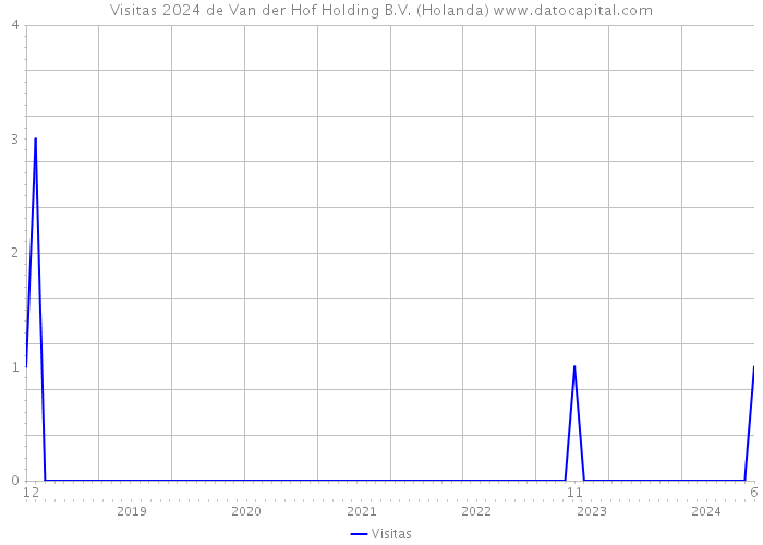 Visitas 2024 de Van der Hof Holding B.V. (Holanda) 