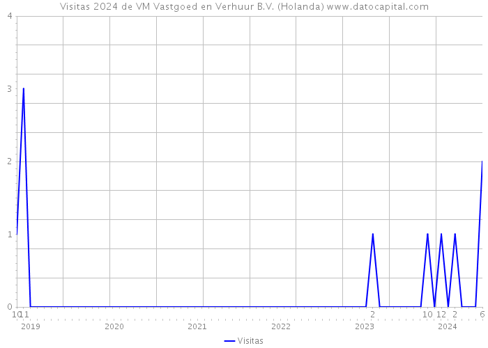 Visitas 2024 de VM Vastgoed en Verhuur B.V. (Holanda) 