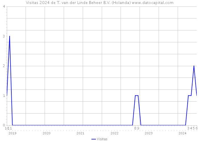 Visitas 2024 de T. van der Linde Beheer B.V. (Holanda) 