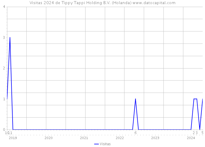 Visitas 2024 de Tippy Tappi Holding B.V. (Holanda) 