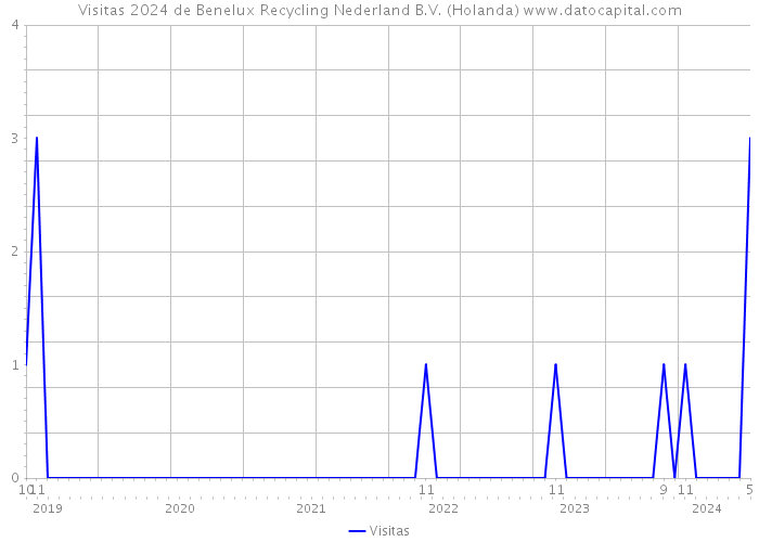 Visitas 2024 de Benelux Recycling Nederland B.V. (Holanda) 