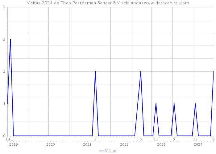 Visitas 2024 de Theo Peerdeman Beheer B.V. (Holanda) 