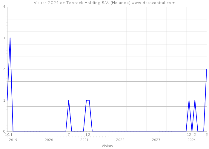 Visitas 2024 de Toprock Holding B.V. (Holanda) 