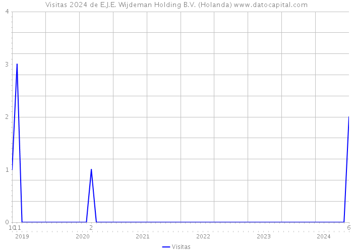 Visitas 2024 de E.J.E. Wijdeman Holding B.V. (Holanda) 