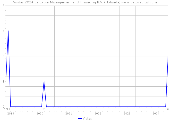 Visitas 2024 de Exom Management and Financing B.V. (Holanda) 