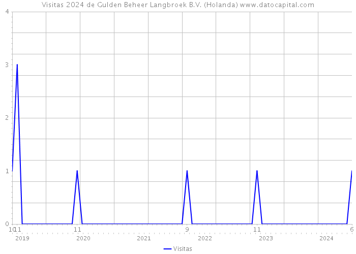 Visitas 2024 de Gulden Beheer Langbroek B.V. (Holanda) 