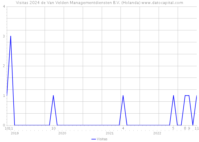 Visitas 2024 de Van Velden Managementdiensten B.V. (Holanda) 