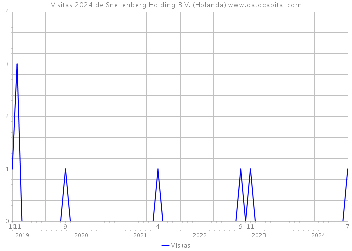 Visitas 2024 de Snellenberg Holding B.V. (Holanda) 
