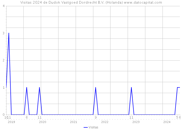 Visitas 2024 de Dudok Vastgoed Dordrecht B.V. (Holanda) 