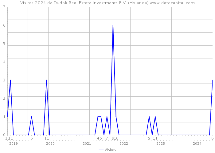 Visitas 2024 de Dudok Real Estate Investments B.V. (Holanda) 