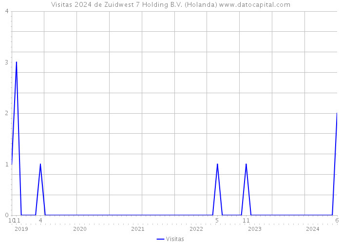 Visitas 2024 de Zuidwest 7 Holding B.V. (Holanda) 