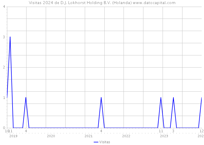 Visitas 2024 de D.J. Lokhorst Holding B.V. (Holanda) 