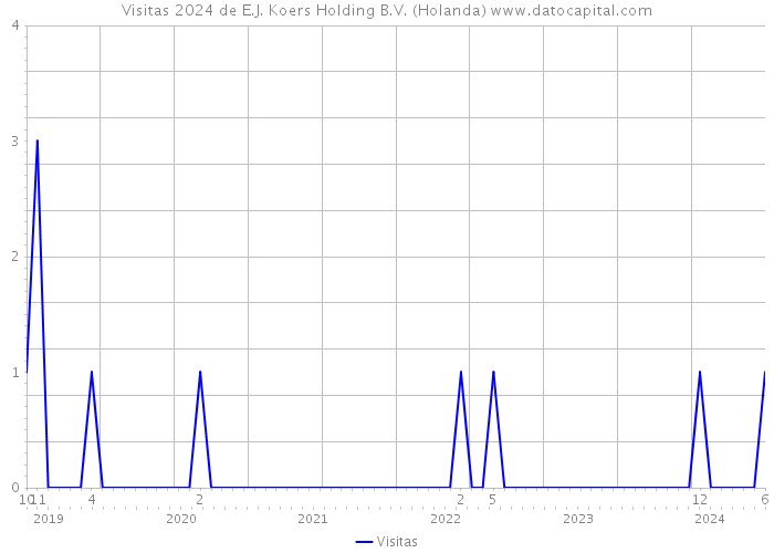 Visitas 2024 de E.J. Koers Holding B.V. (Holanda) 