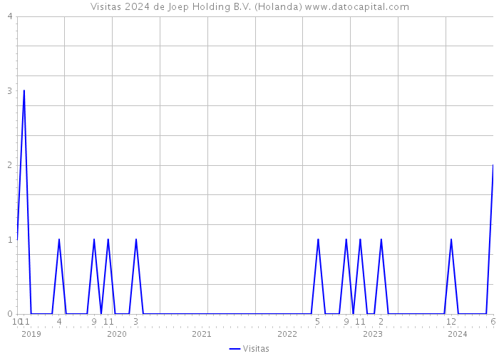 Visitas 2024 de Joep Holding B.V. (Holanda) 