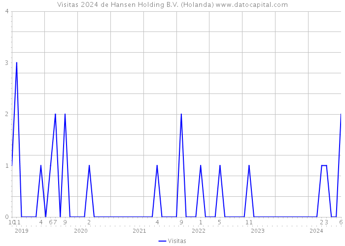 Visitas 2024 de Hansen Holding B.V. (Holanda) 