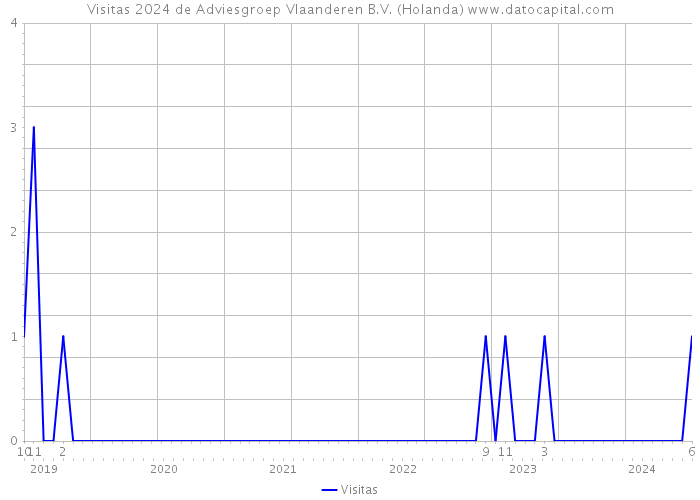 Visitas 2024 de Adviesgroep Vlaanderen B.V. (Holanda) 