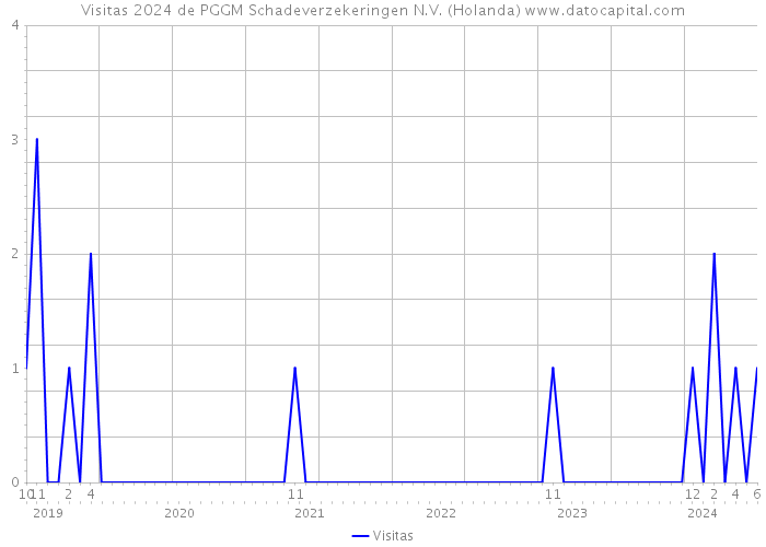 Visitas 2024 de PGGM Schadeverzekeringen N.V. (Holanda) 