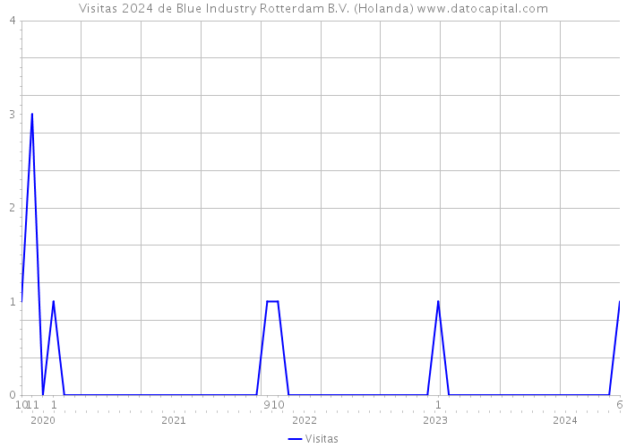 Visitas 2024 de Blue Industry Rotterdam B.V. (Holanda) 