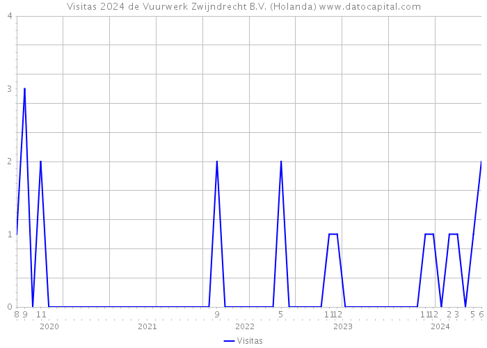 Visitas 2024 de Vuurwerk Zwijndrecht B.V. (Holanda) 