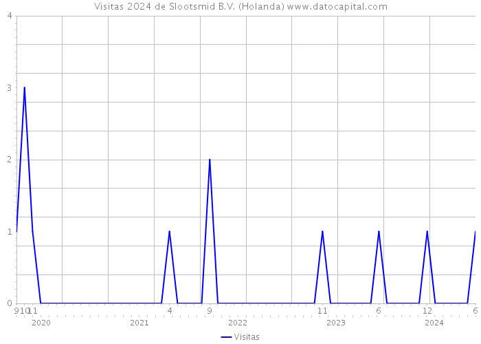 Visitas 2024 de Slootsmid B.V. (Holanda) 