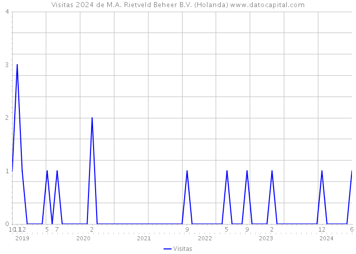 Visitas 2024 de M.A. Rietveld Beheer B.V. (Holanda) 