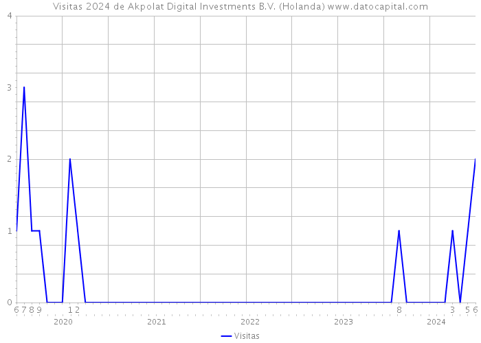Visitas 2024 de Akpolat Digital Investments B.V. (Holanda) 