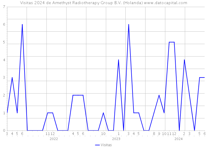 Visitas 2024 de Amethyst Radiotherapy Group B.V. (Holanda) 