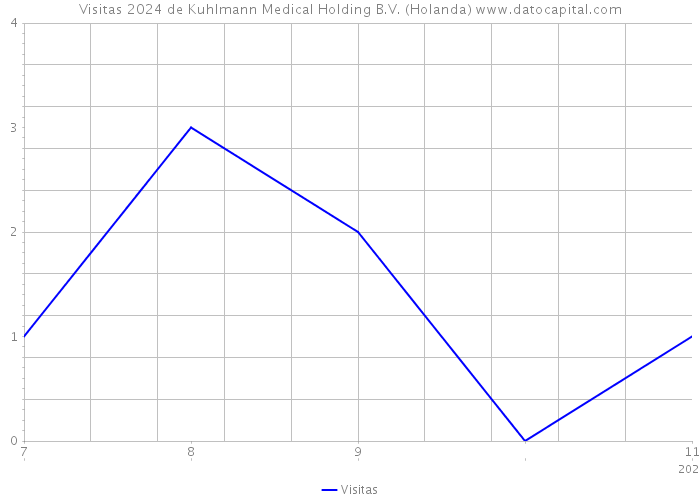 Visitas 2024 de Kuhlmann Medical Holding B.V. (Holanda) 