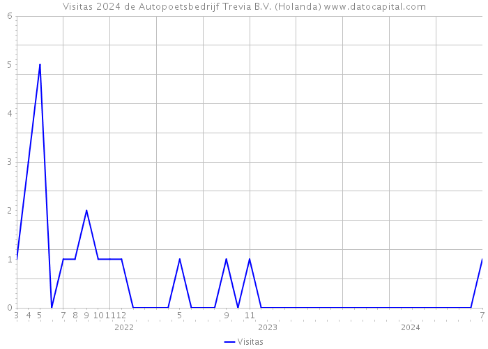 Visitas 2024 de Autopoetsbedrijf Trevia B.V. (Holanda) 