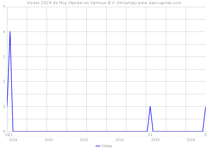 Visitas 2024 de Hop Handel en Verhuur B.V. (Holanda) 