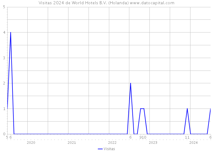 Visitas 2024 de World Hotels B.V. (Holanda) 