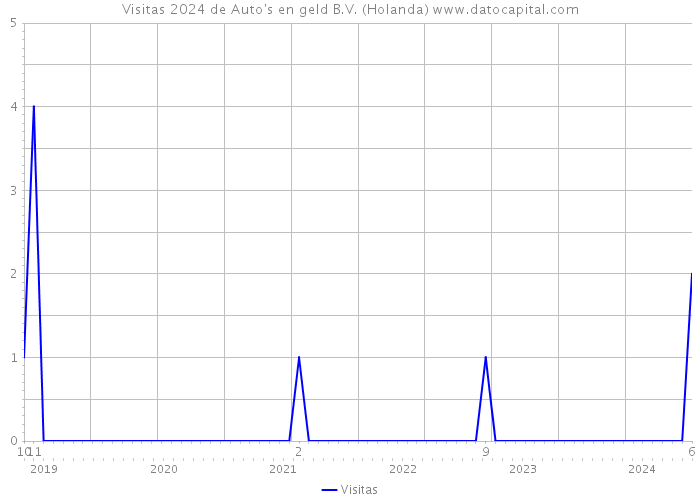 Visitas 2024 de Auto's en geld B.V. (Holanda) 