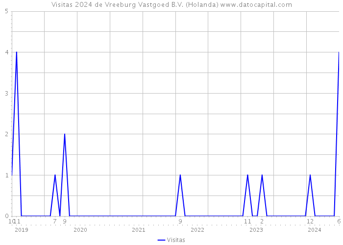 Visitas 2024 de Vreeburg Vastgoed B.V. (Holanda) 