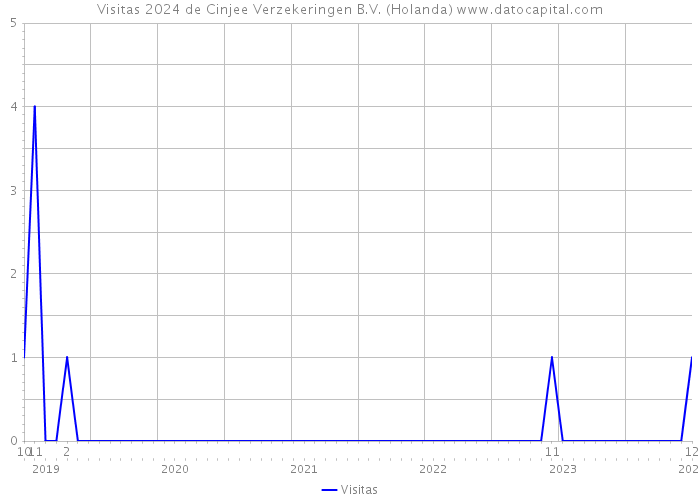 Visitas 2024 de Cinjee Verzekeringen B.V. (Holanda) 
