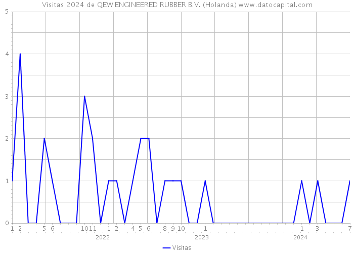 Visitas 2024 de QEW ENGINEERED RUBBER B.V. (Holanda) 