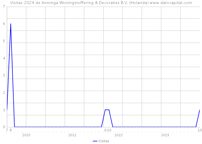 Visitas 2024 de Anninga Woningstoffering & Decoraties B.V. (Holanda) 