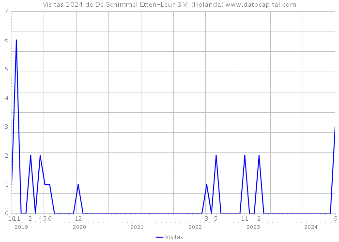 Visitas 2024 de De Schimmel Etten-Leur B.V. (Holanda) 