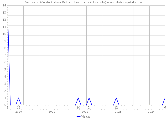 Visitas 2024 de Calvin Robert Koumans (Holanda) 