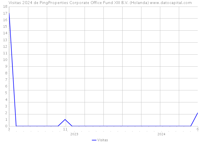 Visitas 2024 de PingProperties Corporate Office Fund XIII B.V. (Holanda) 